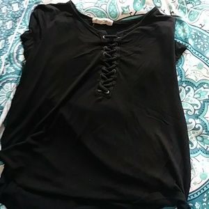 Im selling a built in lace up shirt